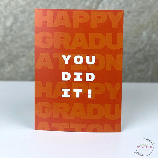 Graduation card 4