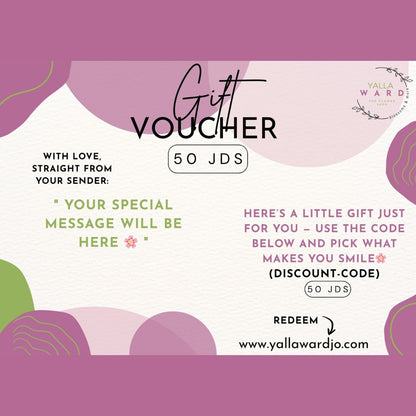 Yalla Ward Gift Voucher